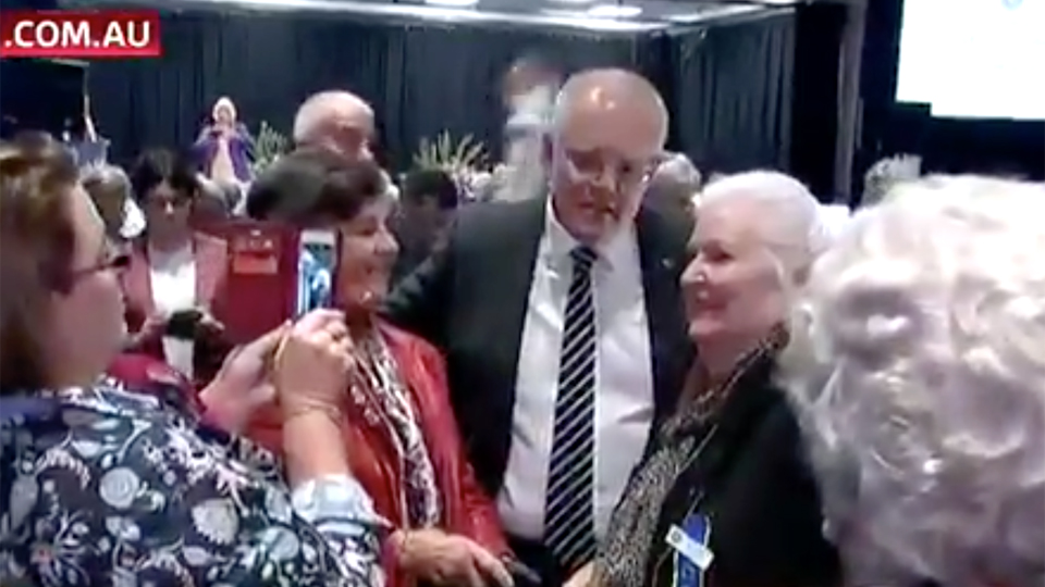 scott morrison egged