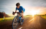 older cyclist