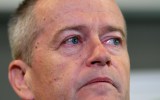 teary Bill Shorten
