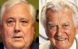 bill shorten clive palmer bob hawke