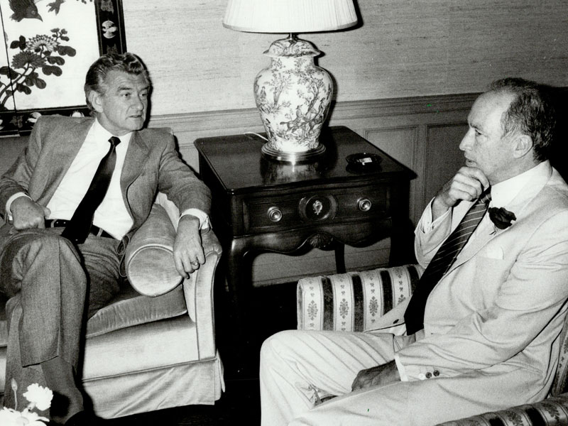 Bob Hawke Pierre Trudeau 1983