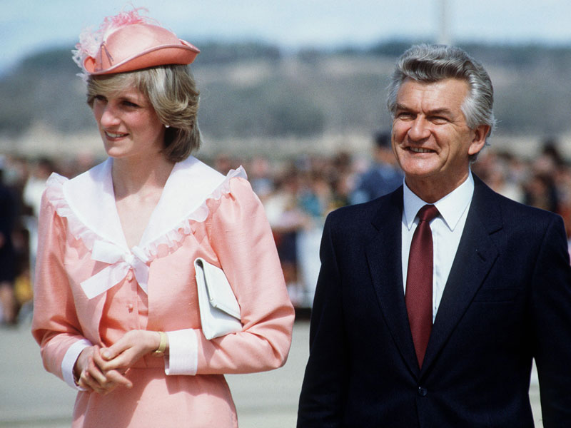 Bob Hawke Princess Diana
