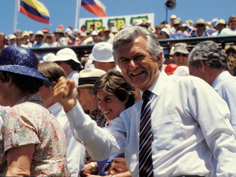 Bob Hawke Davis Cup 1986