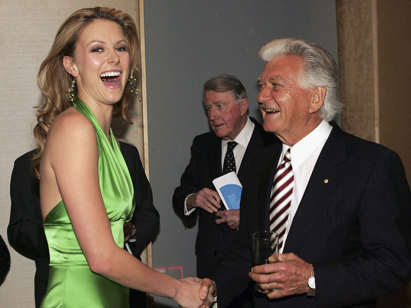 Bob Hawke Jennifer Hawkins