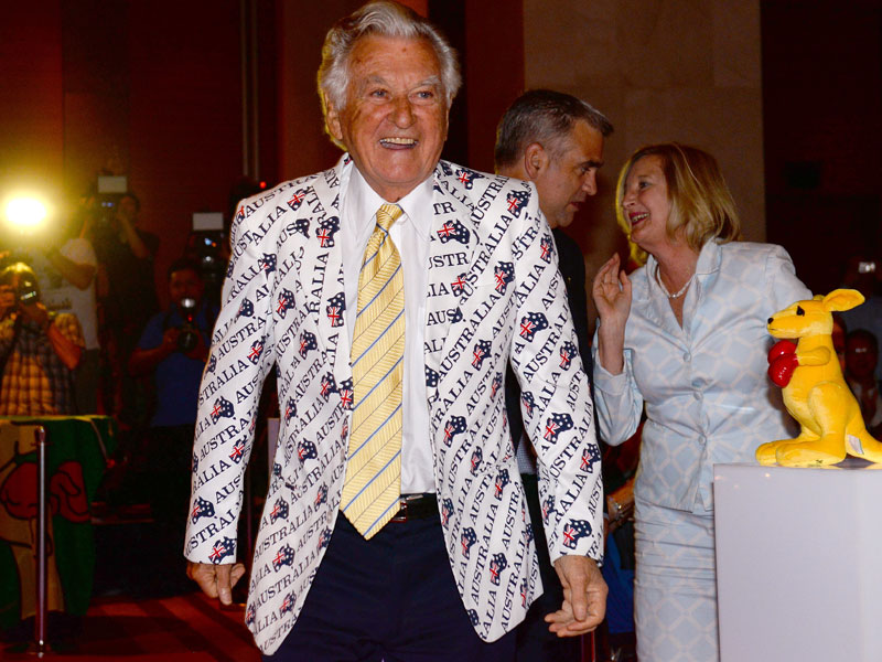 Bob Hawke America's Cup 2013