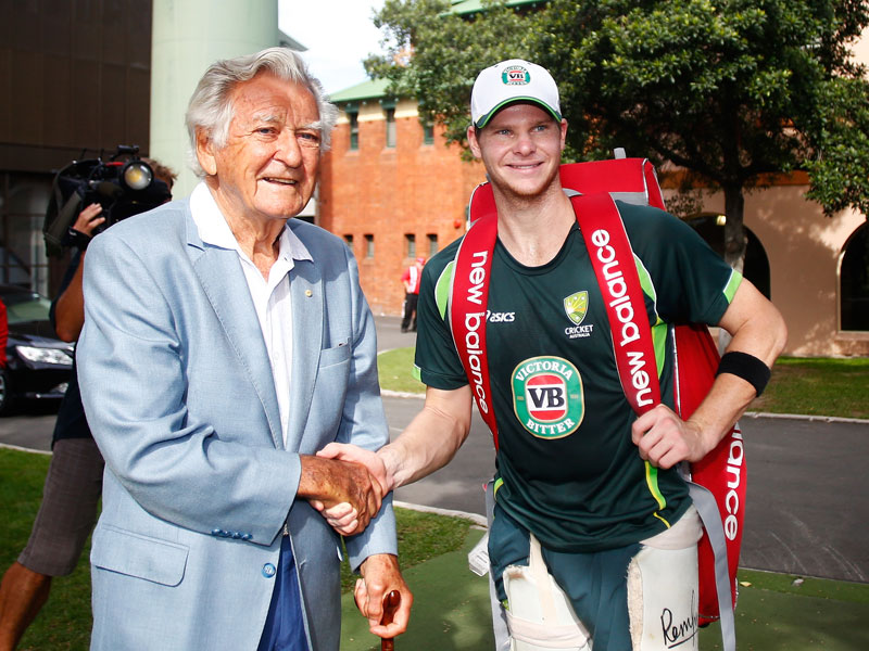 Bob Hawke Steve Smith