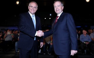 bill shorten scott morrison election