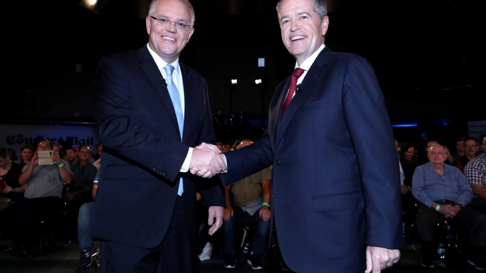 bill shorten scott morrison election