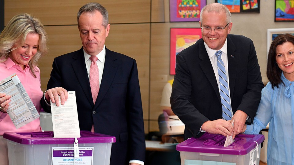 election exit poll says Labor will win