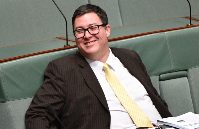 Dawson MP George Christensen will embark on a fourth term in Canberra. Photo: AAP