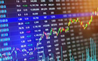 A stock image of the stock market.