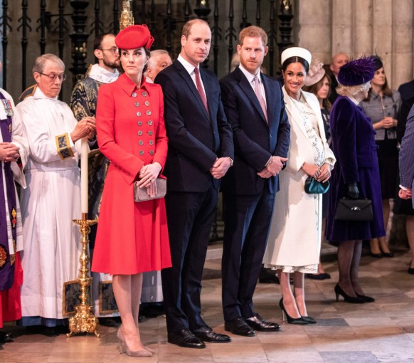 Sussexes Cambridges March 11