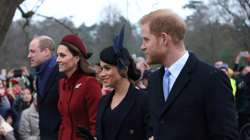 William Kate Meghan Harry 2018