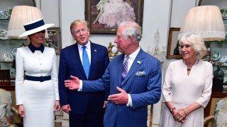 Prince Charles Donald Trump Melania Trump Duchess of Cornwall
