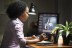 Robyn says the one-on-one video conference calls were a highlight of her master's course.