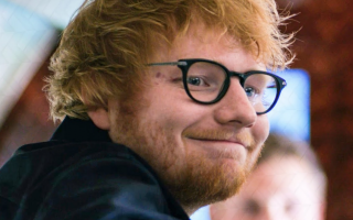 Ed Sheeran yesterday