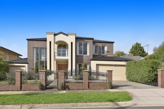 The home had four bedrooms upstairs, two with ensuites. Photo:
