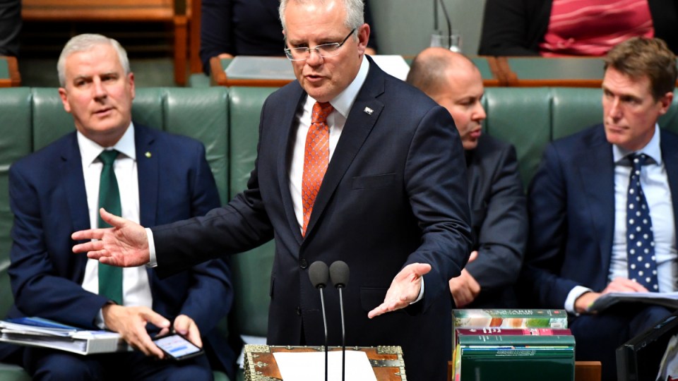 scott morrison parliament