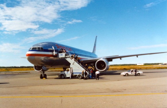 American Airlines plane September 12 2001