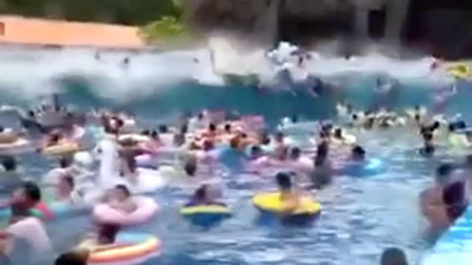 wave pool tsunami