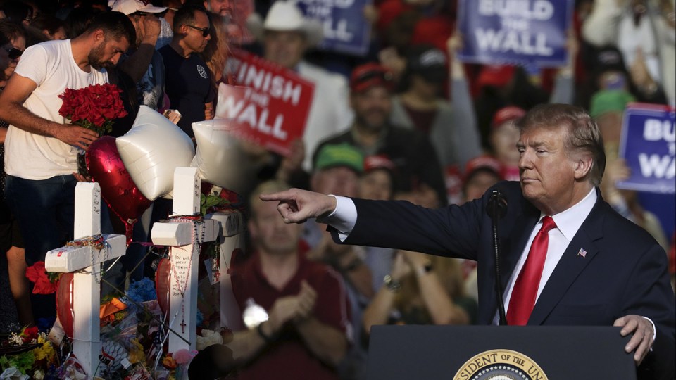 Donald Trump El Paso mass shootings.