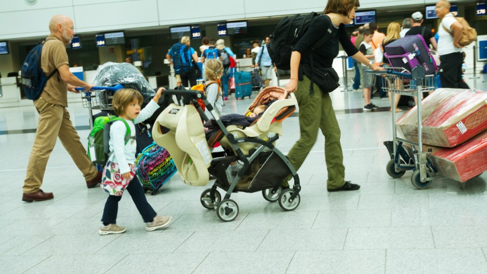baby baggage allowance plane