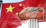 Steak and a flag