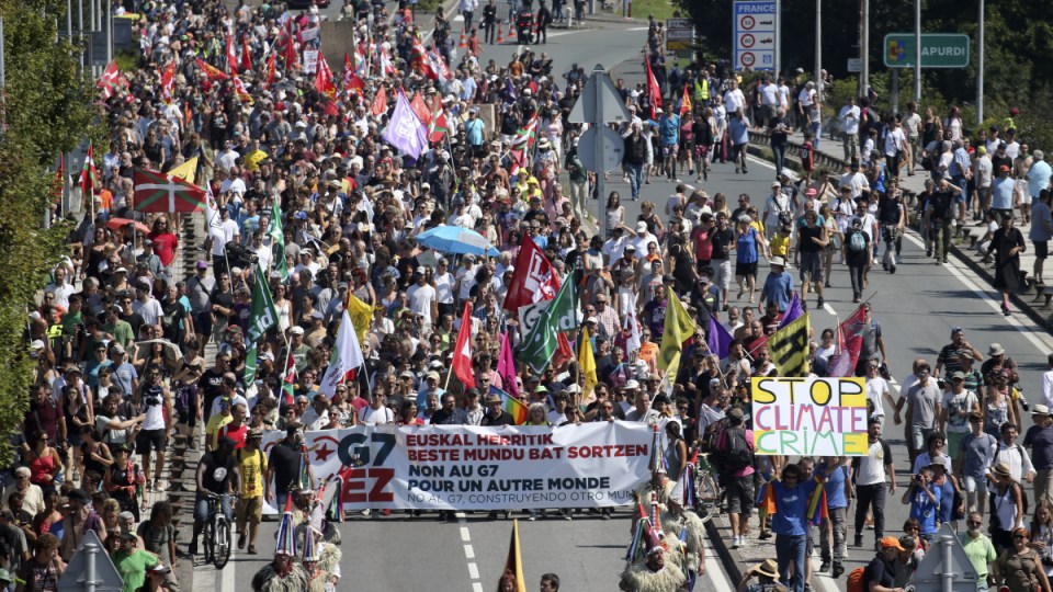G7 protest