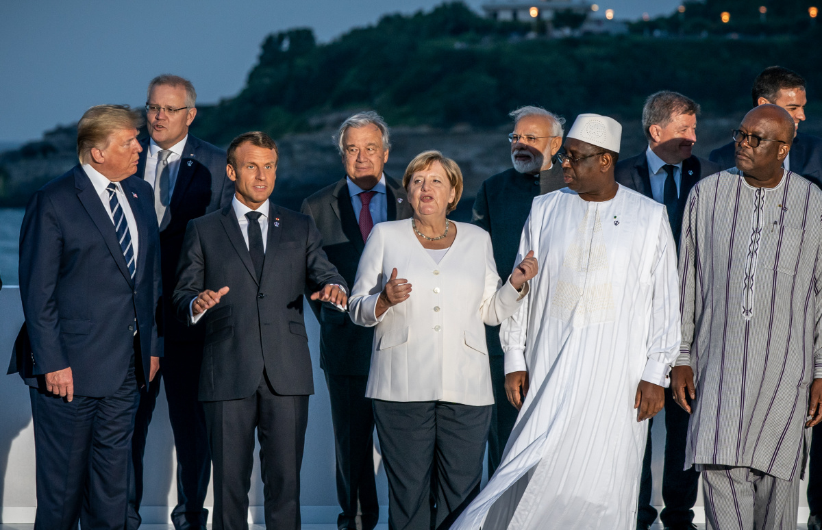 scott morrison g7 france