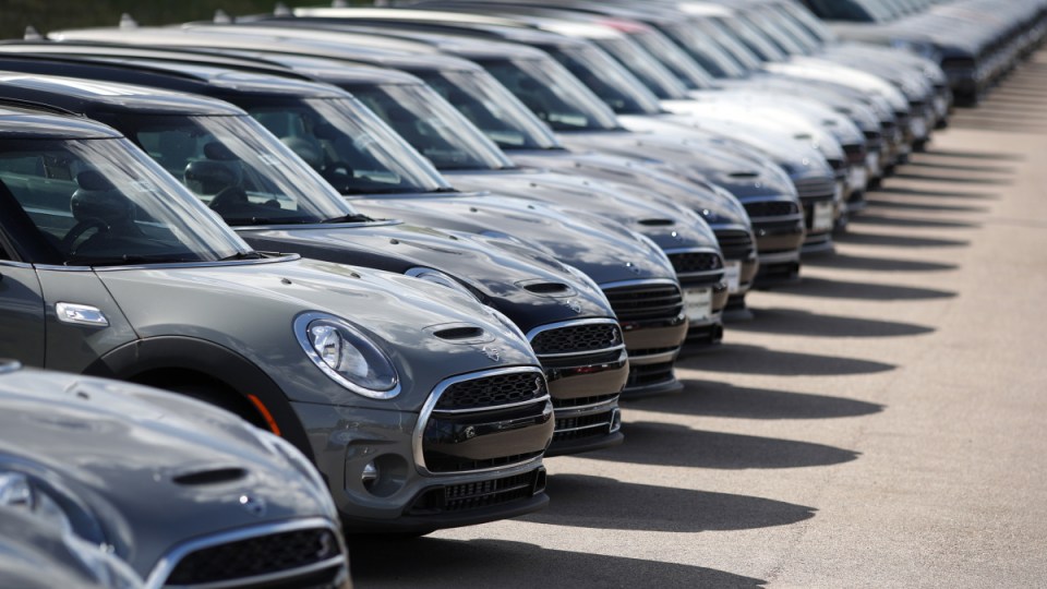 falling new vehicle sales
