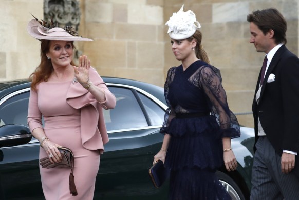Sarah Ferguson Princess Beatrice Edoardo Mapelli Mozzi