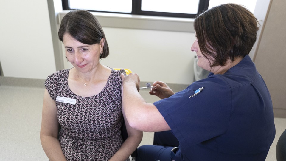 gladys berejiklian vaccine delays