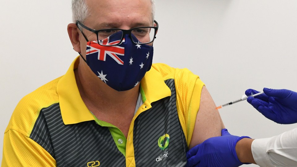 Pfizer SCott Morrison