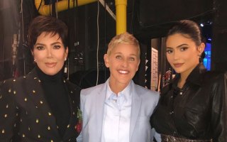 Kris Jenner Kylie Jenner Ellen DeGeneres