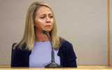 Amber Guyger weeps while testifying.