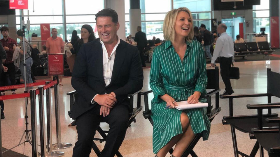 Karl Stefanovic Georgie Gardner