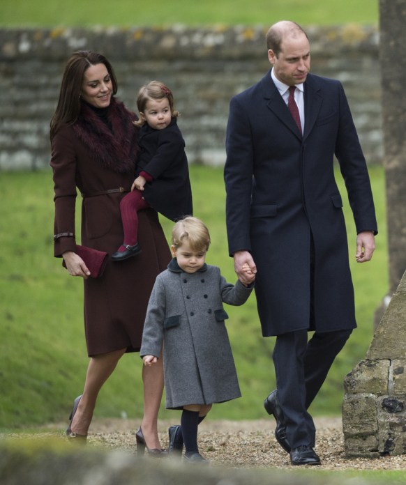 Kate Middleton Prince William Princess Charlotte Prince George