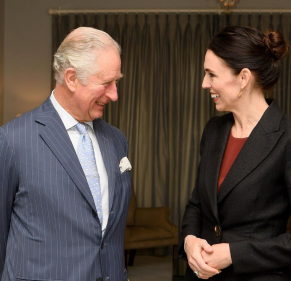Prince Charles Jacinda Ardern