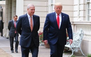 Prince Andrew Donald Trump