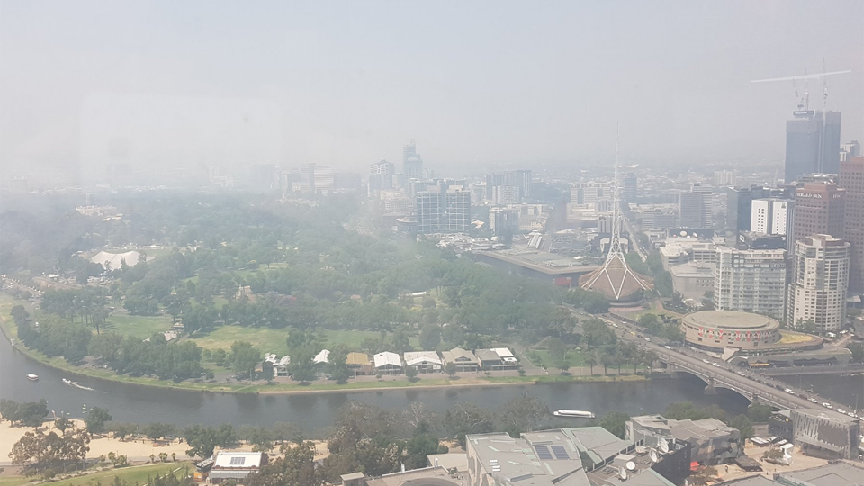 melbourne nsw bushfires smoke