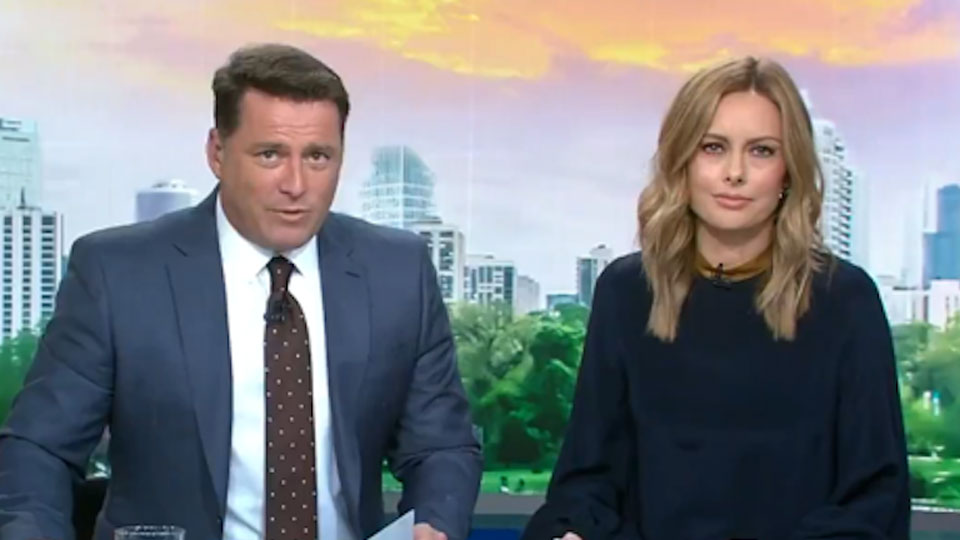 Allison Langdon Karl Stefanovic Alex Cullen Tracy Vo