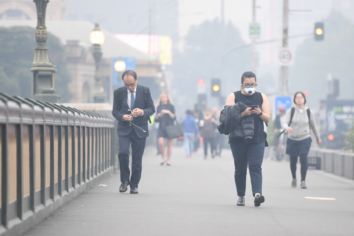 Melbourne smoke