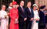 Kate Middleton Prince William Prince Harry Meghan Markle