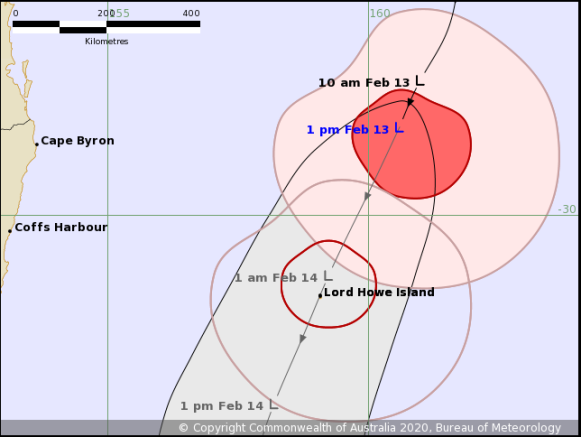cyclone uesi lord howe