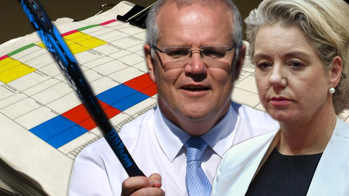 sports rorts caretaker mode