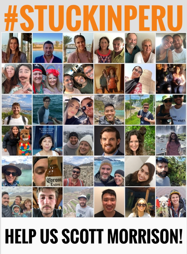 australians peru coronavirus
