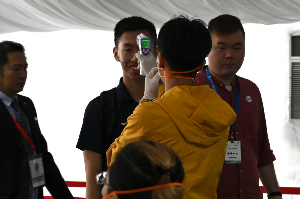 temperature scan coronavirus