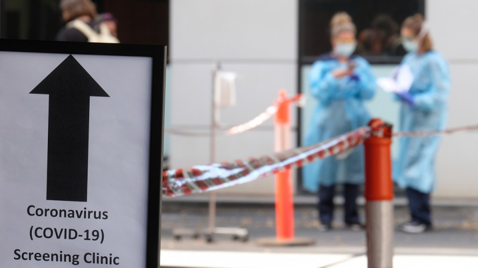 coronavirus testing australia