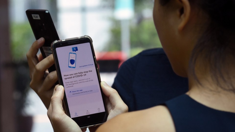 tracking app scott morrison