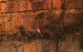 blue mountains rescue climber